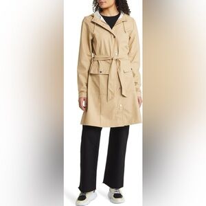 RAINS curve waterproof jacket (raincoat)